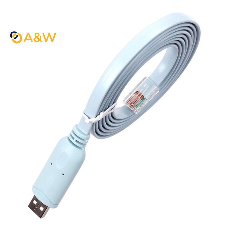 A&W USB to RJ45 สําหรับสายเคเบิลคอนโซล Cisco USB
