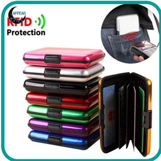 กระเป๋าการ์ดป้องกันความเสี่ยง, อลูมิเนียม 6 ช่องเสียบการ์ดผู…