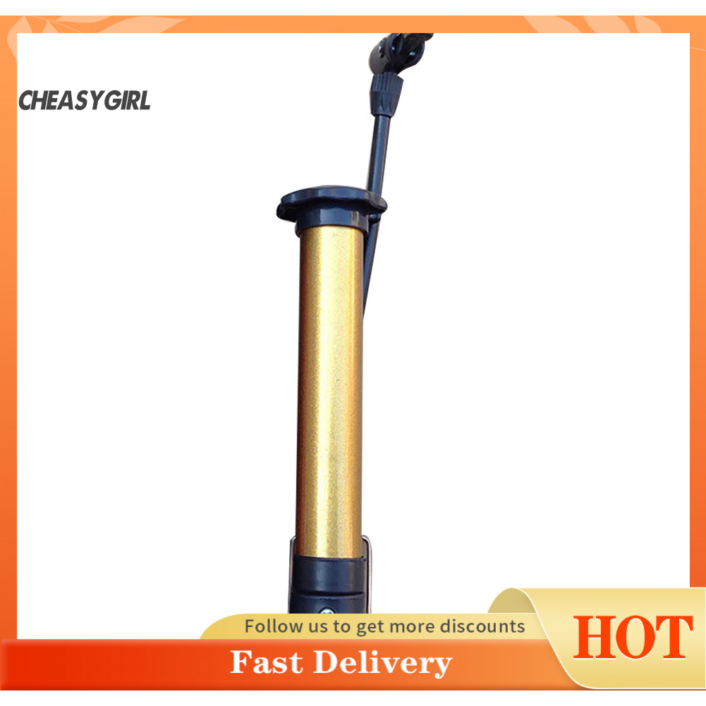 Che แบบพกพาแรงดันสูง Bycycle ยางบาสเกตบอลฟุตบอลคู่มือปั๊มลม Inflator