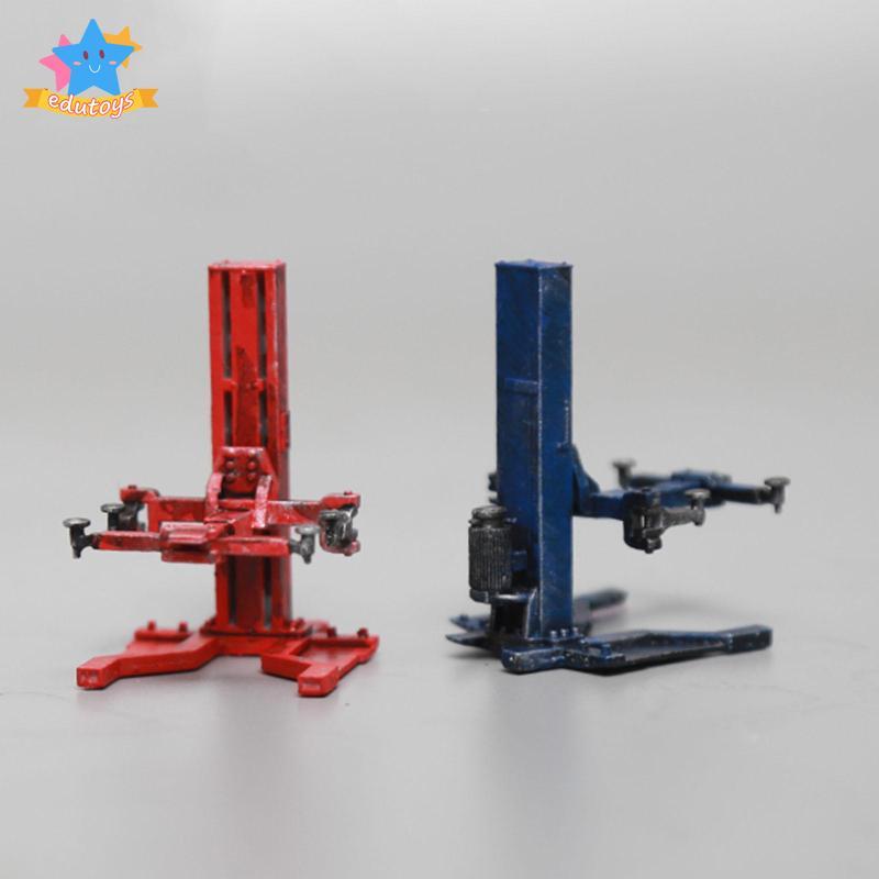 [Edstars] Miniature Crane Lift 1/64 Scale Replica Car Lift รุ่นน้ําหนักเบาอุปกรณ์เสริมจําลองวัสดุ PP