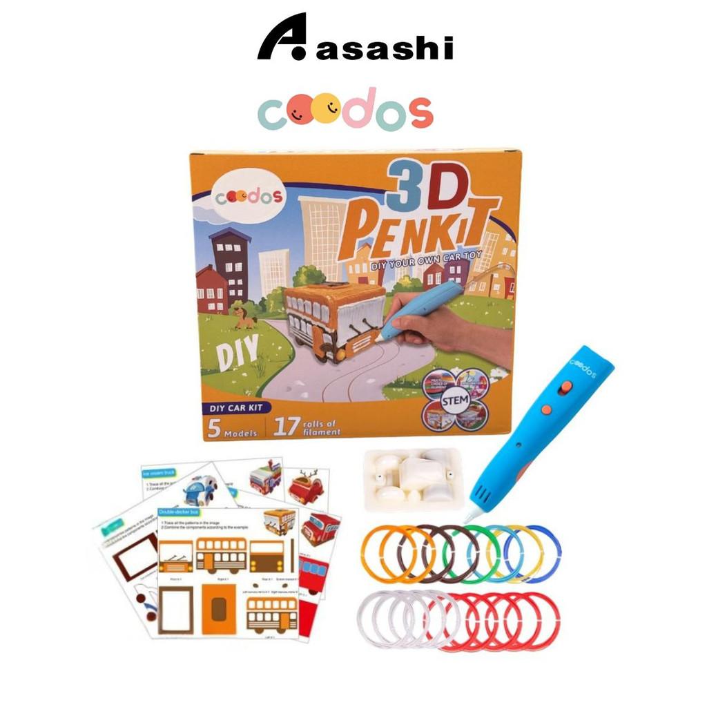 Coodos 3D Pens - Car Series Running Animals Series ชุดหุ่นยนต์เดิน