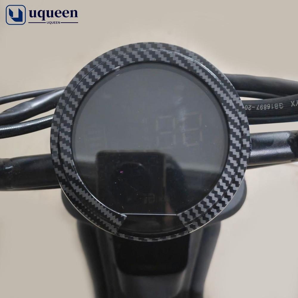 UQUEEN กันน้ํา E-Bike Dashboard ฝาครอบ ABS ป้องกันตก อัพเกรดสำหรับ G30 & NIU UQI U2 U1D ชิ้นส่วนติดต