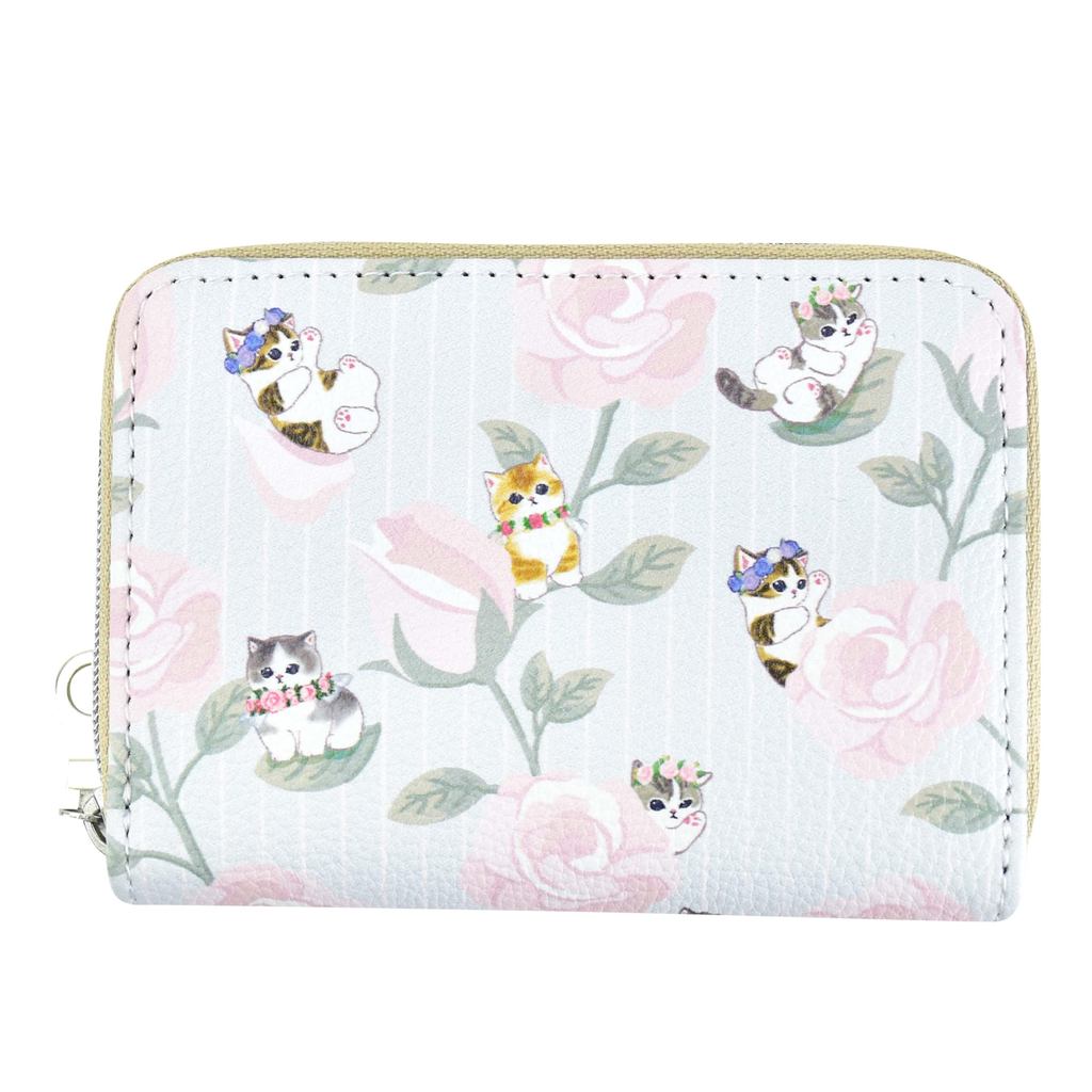 Flower Pattern Bellows Card Case - Mofusand MFS-376