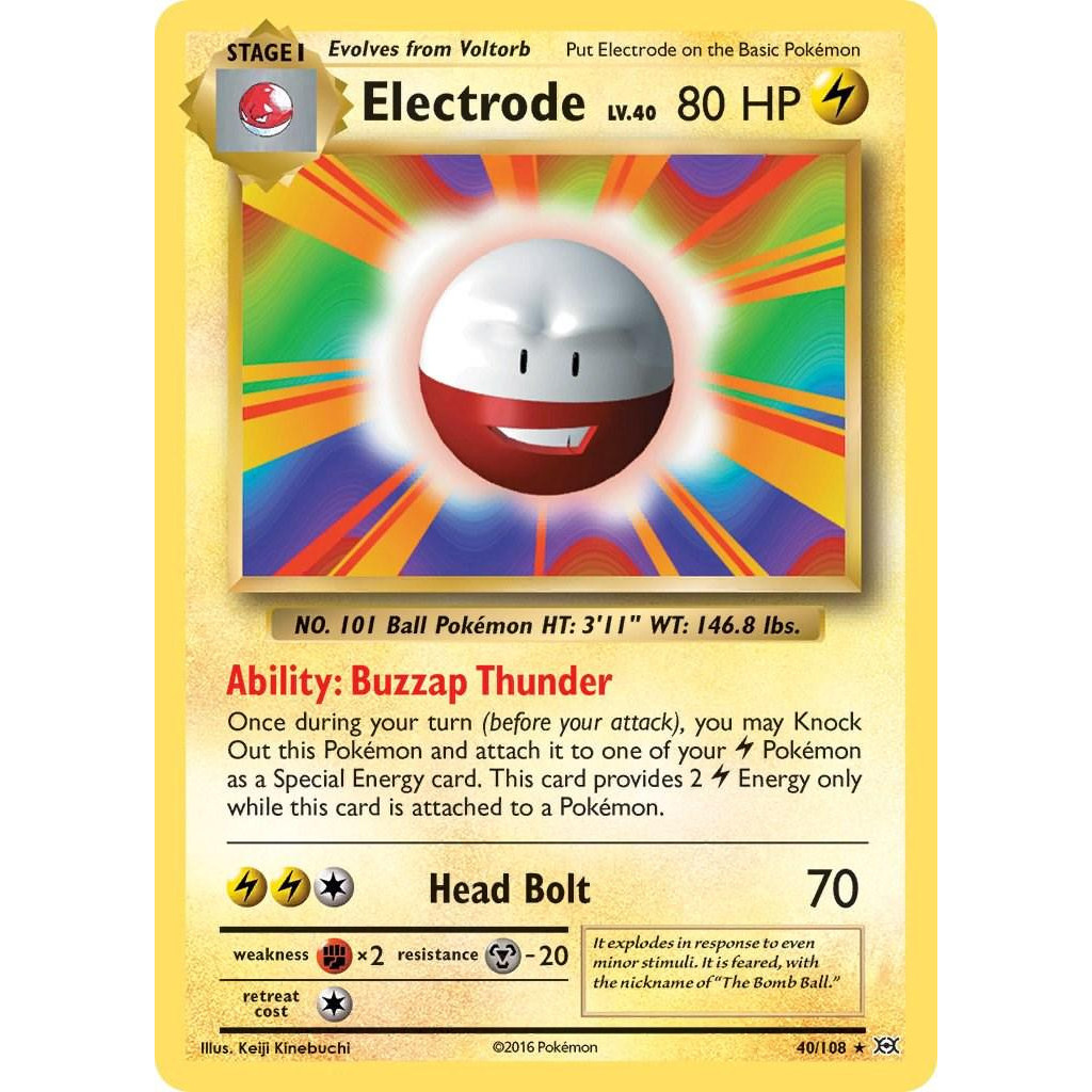 [Binder Condition] Electrode 40 Pokemon Evolutions