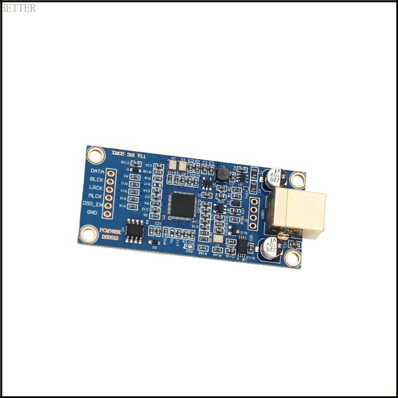 BETT XMOS XU316 32bit 768K DSD512 Digital Converter สําหรับเอาต์พุตคุณภาพสตูดิโอ