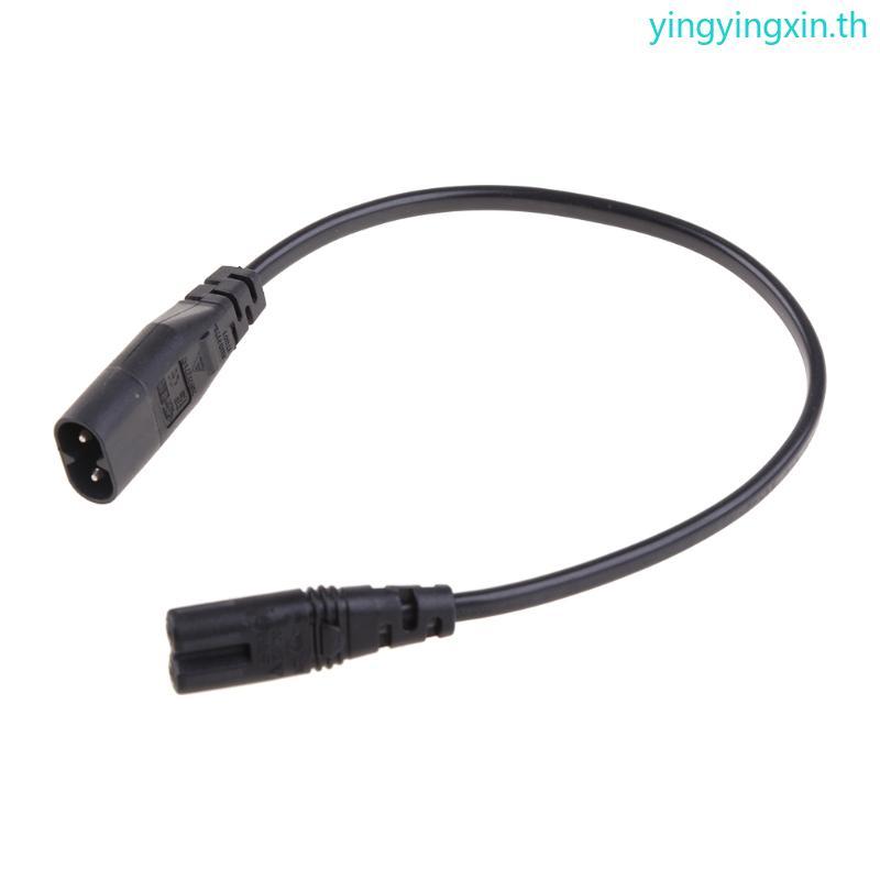 YIN IEC 320 C7 To C8 สายไฟ C8 ชาย C7 หญิงสายขยาย C7 สายไฟ 0 สําหรับความยาวอะแดปเตอร์ Accs