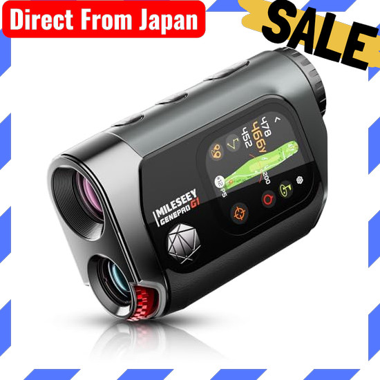 Direct From Japan MILESEEY Golf Laser Distance Meter GenePro G1 2.13" AMOLED Touch Screen with GPS 3