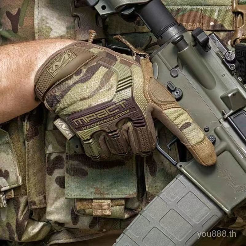 Pingdai Super Technician ถุงมือ M-pact Technician Protection ทนต่อการสึกหรอ Shock-Absorbing ถุงมือยุ
