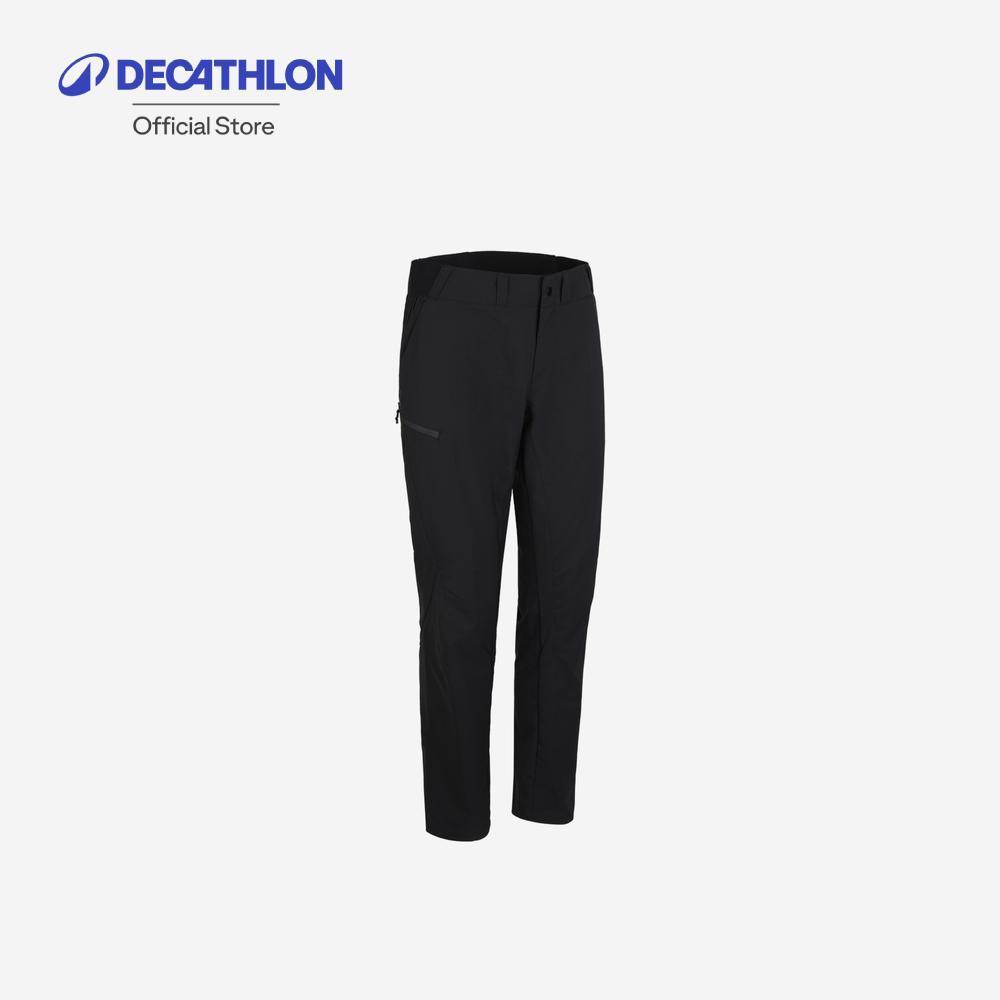 Decathlon Pants Mh100 Men Af Cn Black กางเกงเดินป่าสำหรับผู้ชายรุ่น Mh100 - Black