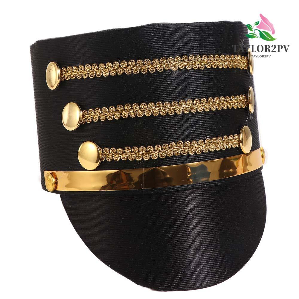 หมวกวง Taylor's 2PV มีนาคม ออกแบบลายเส้นและสีทอง หมวกสำหรับคอสเพลย์ทหาร