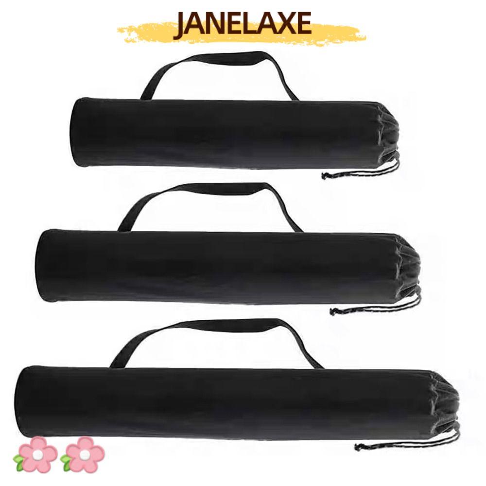JANELAXE932JN Studio Light Stand Bag, ผ้าสวมใส่-ต้านทานขาตั้งกล้อง, พร้อมสายคล้องไหล่ถุงเก็บร่มแบบพั