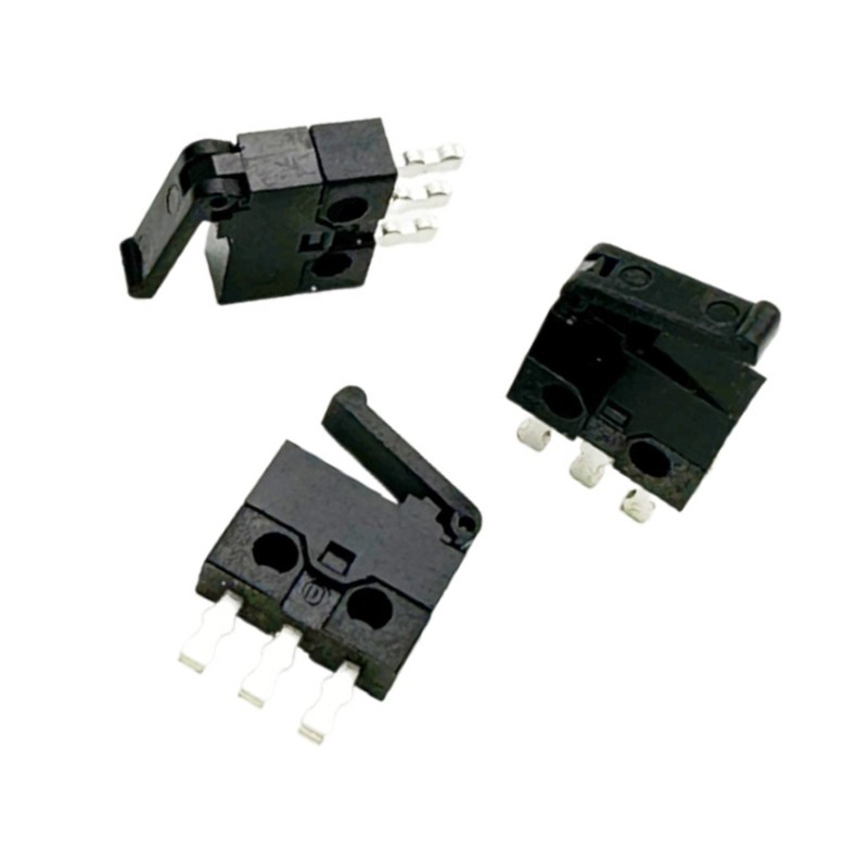 CH* MDS001C ขนาดเล็ก 3Pin MicroSwitch สําหรับเมาส์คอมพิวเตอร์และกล้องดิจิตอลเสนอประสิทธิภาพที่เชื่อถ