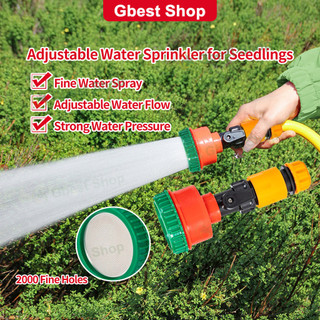 Gbest Kepala Pancuran Lubang untuk Anak Pokok 2000 Mesh Fine Mist Sprinkler Head Watering Can Sprayer Nozzle Seedl Plant