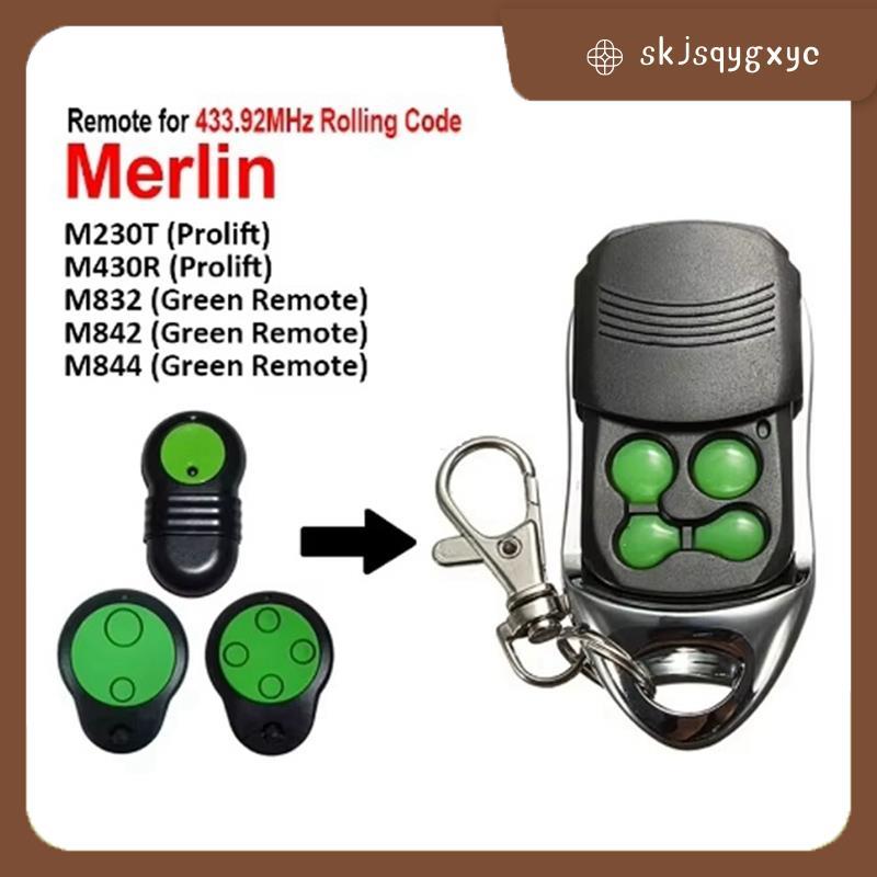 skjsqygxyc433.92MHz โรงรถประตูรีโมทคอนโทรลสําหรับ M832 M842 M844 230T 430R ประตูเปิด Rolling รหัส