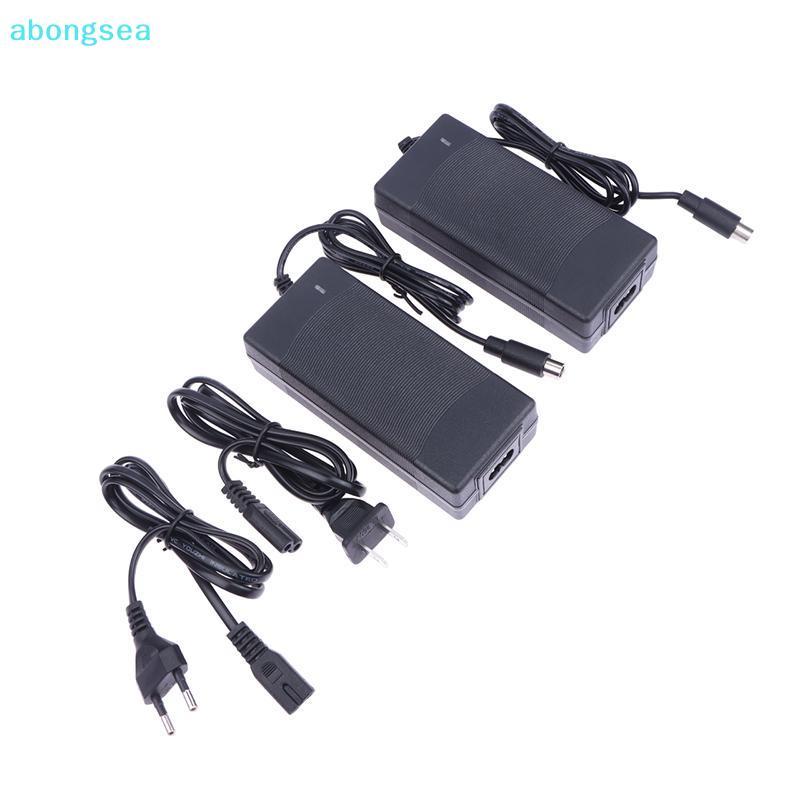 Abongsea 42V 2A สกู๊ตเตอร์ไฟฟ้าแบตเตอรี่อะแดปเตอร์เปลี่ยนสกู๊ตเตอร์ Charger Power M365 สกู๊ตเตอร์ Ch