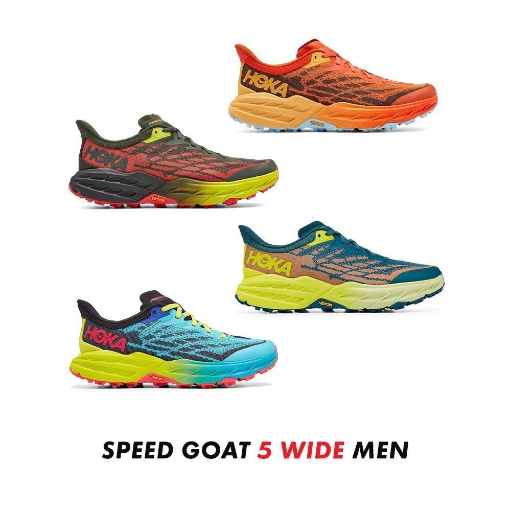 กางเกงขาสั้นขากว้างผู้ชาย Hoka speedgoat 5