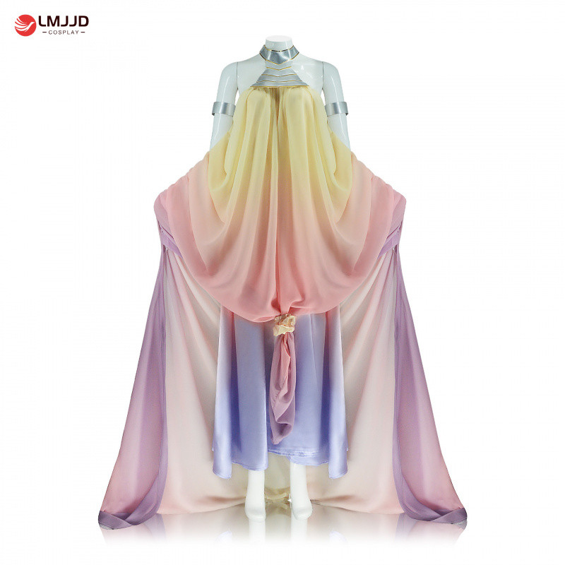 Amidala Queen Costume from Star Wars: เสื้อกาวน์ยาวสำหรับคอสเพลย์