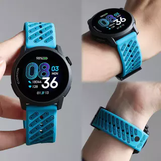 สายนาฬิกาซิลิโคนสําหรับ Suunto แนวตั้ง 2 22 มม.สายคล้องคอกีฬาสําหรับ Suunto Race 2 S Run Ocean 9 Peak Pro สายรัดข้อมือ Correa