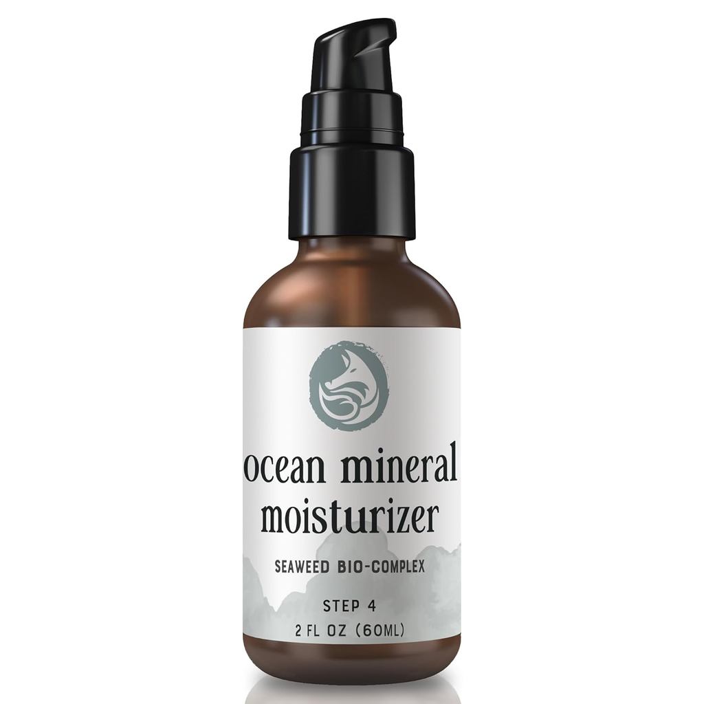 Ocean Mineral Facial Moisturizer - Vegan - Natural & Organic Face Lotion สําหรับผู้หญิงทุกวัน - Sens