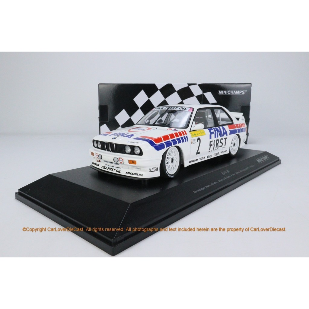 MINICHAMPS/Mini Cut 1: 18 BMW M3-Finnamote Sports Fleet 155922002