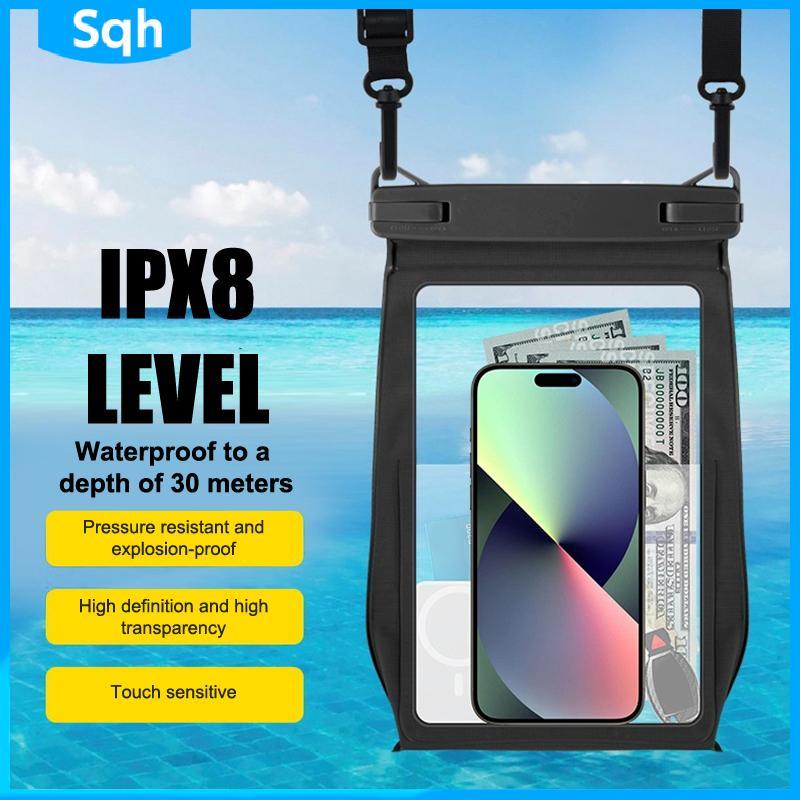 Bri เคสโทรศัพท์กันน้ําสําหรับโทรศัพท์ 8.2 ชุดหูฟัง กุญแจรถ IPX8 ywr