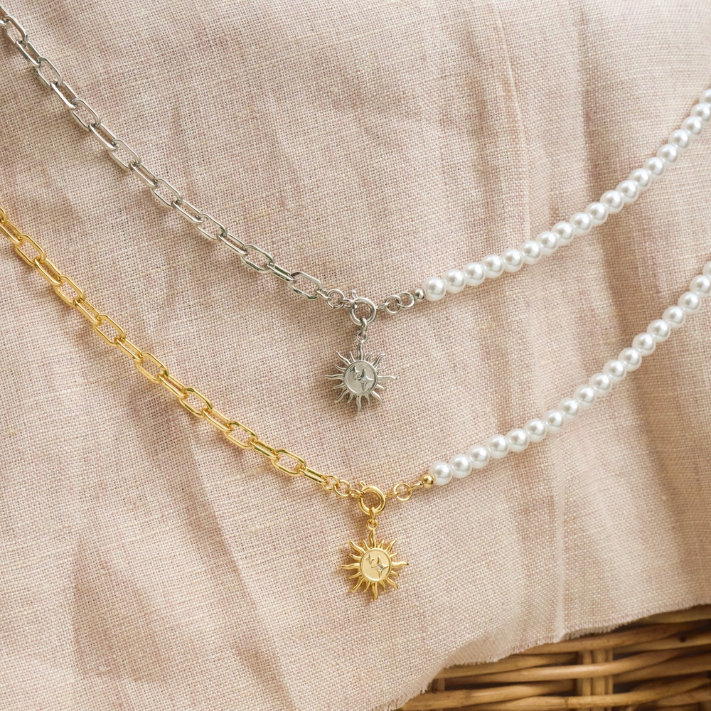 YVIS Solace Brass Necklace - Solace Collection