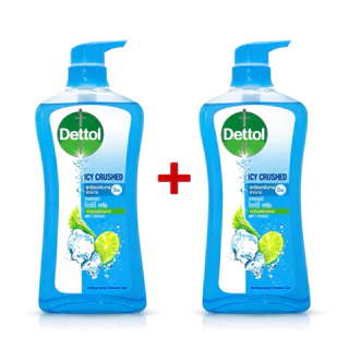 [แพ็ค1แถม1] Dettol เดทตอล กลิ่นหอม ติดทนนาน อ่อนโยน ลดการสะสมของแบคทีเรีย ขวดปั๊ม 450-500มล.