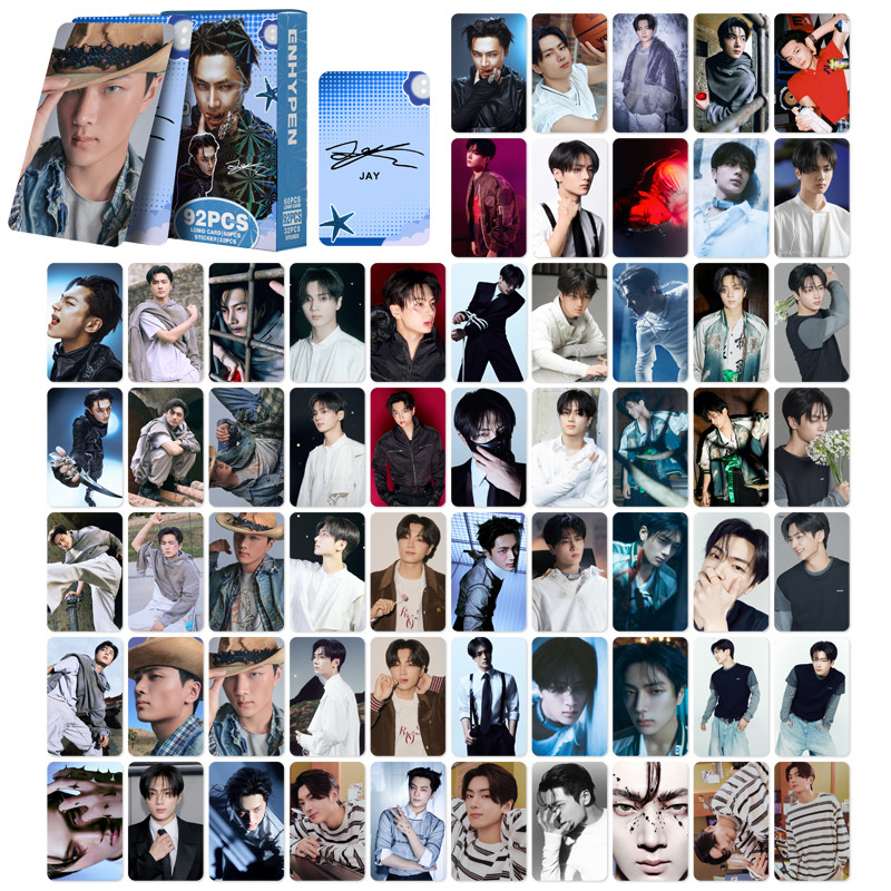 30-96 ชิ้น/กล่อง EN JAY THE SIN VANISH Lomo การ์ด 2026 SEASONS GREETINGS 5th Anniversary สติ๊กเกอร์ 