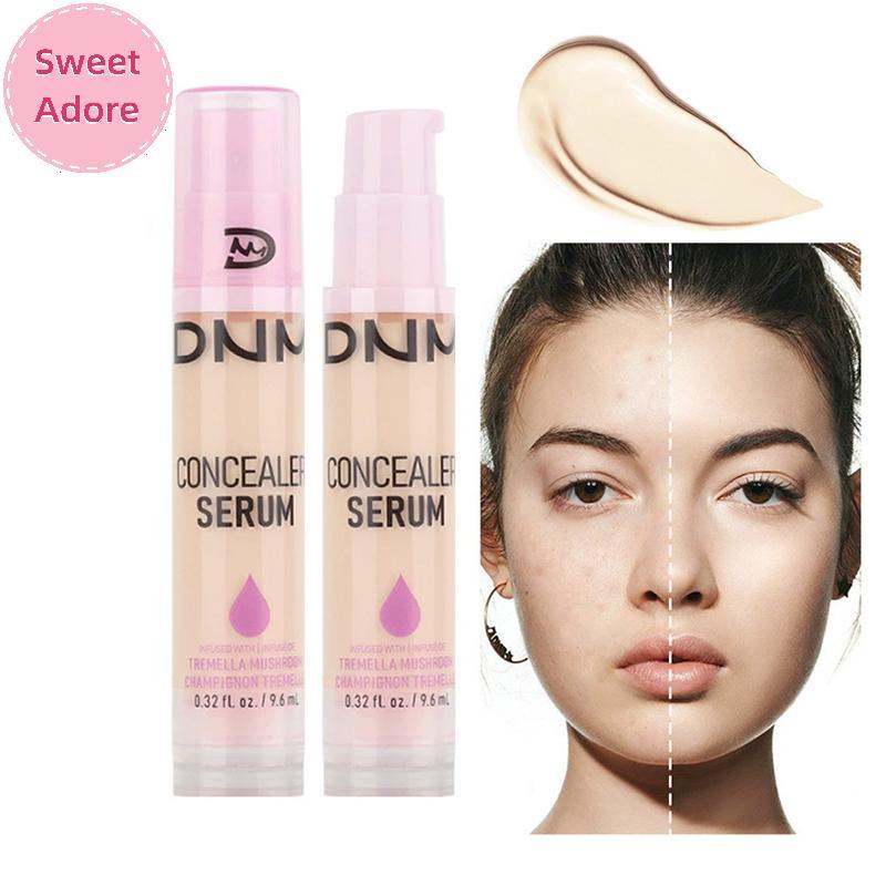 SWT 8 สี Liquid คอนซีลเลอร์ High Covering Moisturizing Oil Control Foundation ที่มองไม่เห็นรูขุมขน D