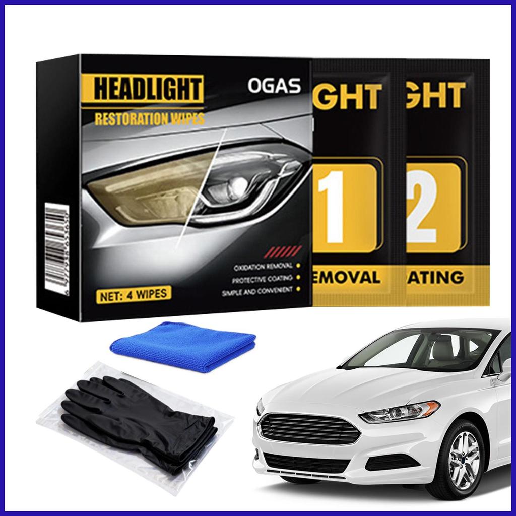 Car Headlight Cleaner Protective Coating Oxidation Removal Car Light Cleaner for Truck SUV RV Traile