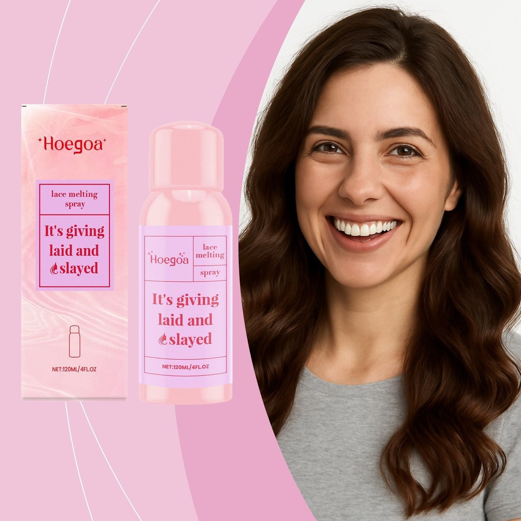 Hot Sale#HOEGOA Wig Adhesive Spray Wig Lace Styling Invisible Fit Lightweight Refreshing Care Spray8