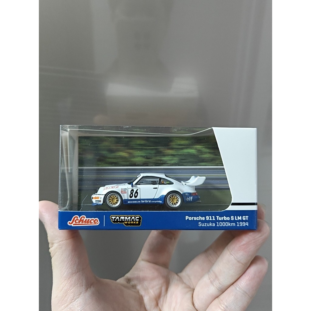 Shuke xTarmac Works Porsche 911 Turbo S LM GT, 1994 Suzuka 1,000km Contest No. 86 รถแข่งที่ยังไม่ได้