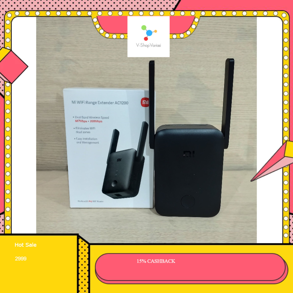 Xiaomi Mi WiFi Range Extender AC1200 Dual Band