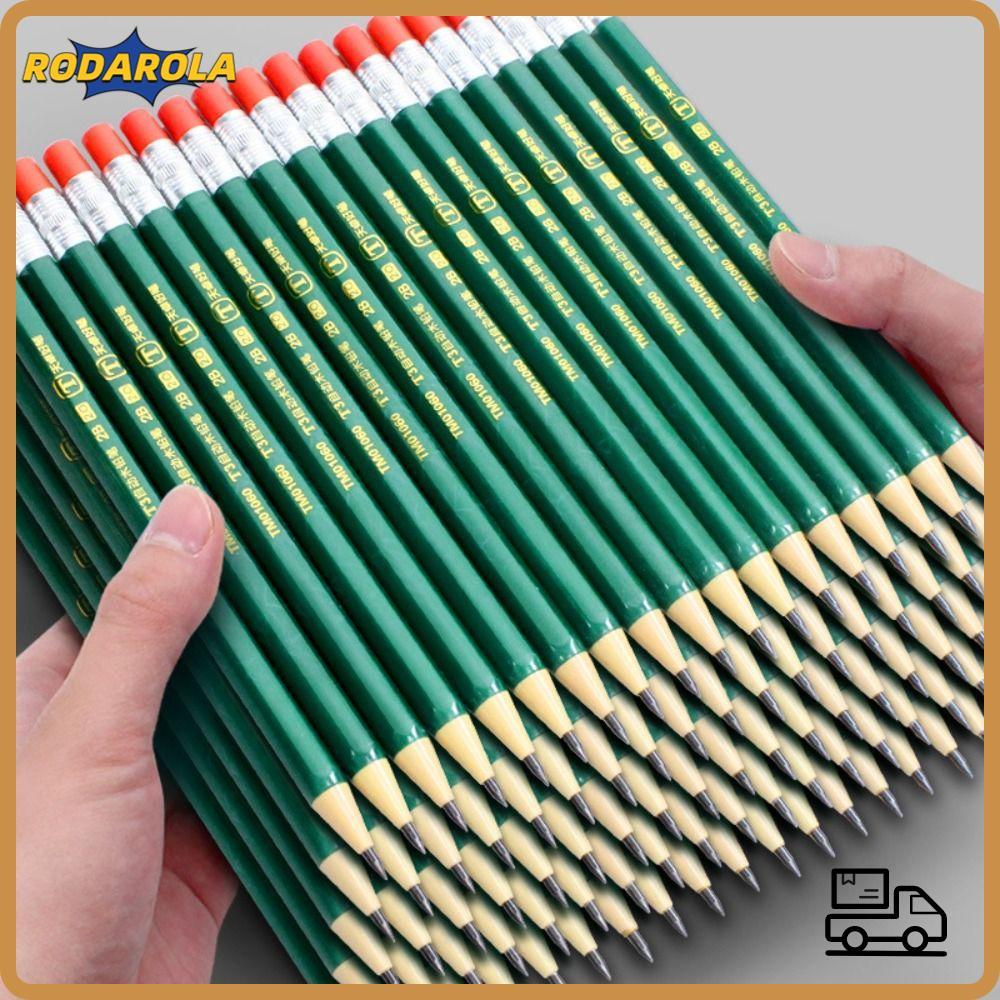 ดินสอกด RODAROLA ดินสออัตโนมัติชนิดกด 2.0 มม. 2B, คุณภาพสูง Sketch Drawing Writing Tool มาพร้อม Shar