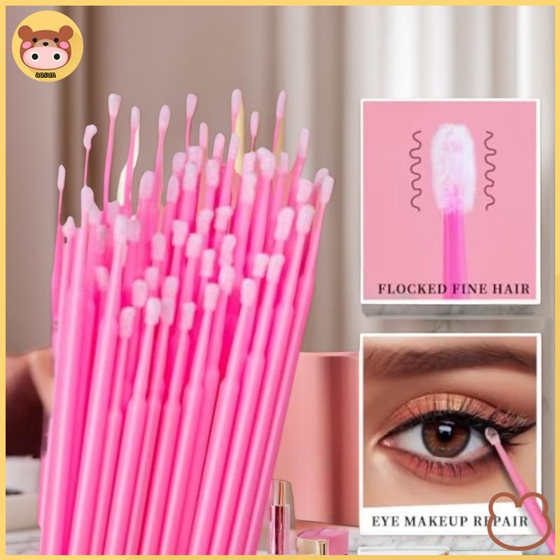 Aosun 310 ชิ้นทิ้งแต่งหน้า Applicators ชุดพร้อมไม้กายสิทธิ์มาสคาร่า, ริมฝีปากและไมโคร Swabs VN