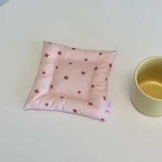 Ins โฮมเมดสีสัน Star Quilted Coaster หลากสี Photo Props แผ่นฉนวนกันความร้อนสี่เหลี่ยมเดสก์ท็อปตกแต่ง