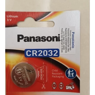 Original 1 PC Panasonic CR2032 / CR2016 / CR2025 / CR1220 / CR1632 / CR1620 / CR16 แบตเตอรี่ลิเธียม 3V