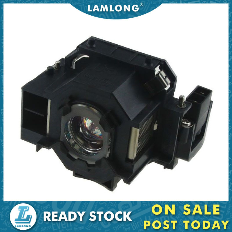 ใช้งานร่วมกับ ELPLP42 โคมไฟโปรเจคเตอร์สําหรับ Eposn EMP-X56 EMP-280 EMP-400 EMP-822 EMP-270