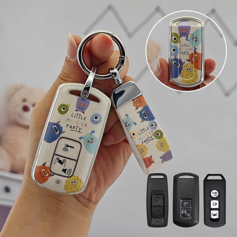 Honda Honda Motorcycle Key Cover vision Click150 Vario150 forza350 fzx150 Key Protective Case Bag Bu