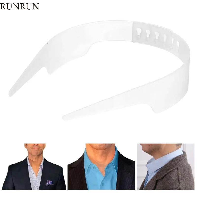 RUN ปรับ Collar Stay Holder ปลอกคอพลาสติกรองรับใส่ Professional Look