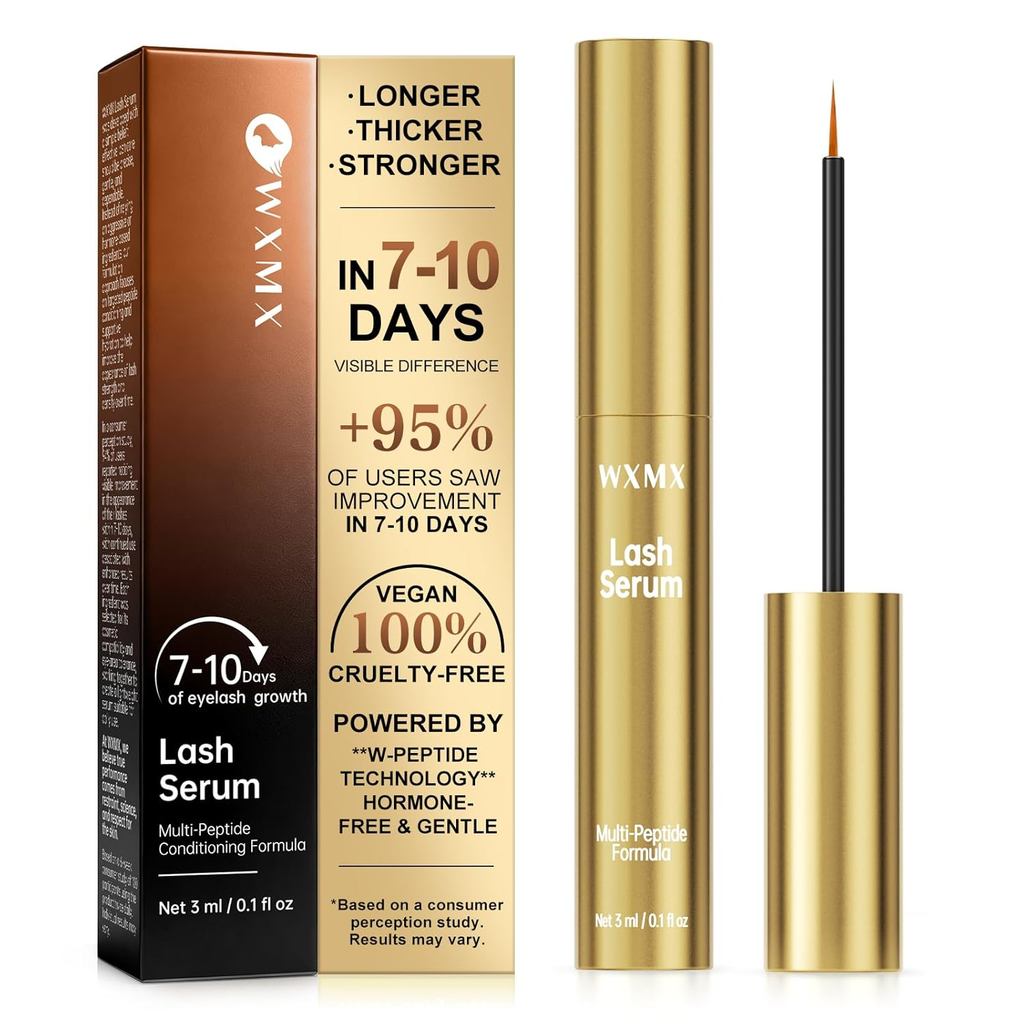 Lash Serum for Eyelash Growth – เห็นผลใน 7 วัน ขับเคลื่อนด้วยเทคโนโลยี W-Peptide, Fuller-Looking Las