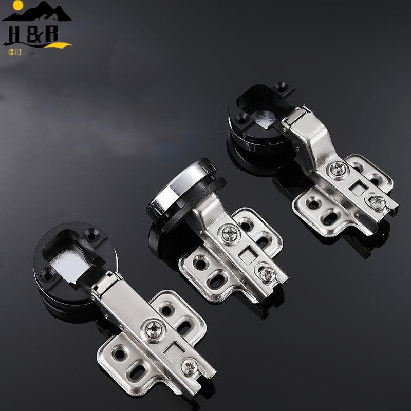 H&B เปิด 35 มม.บานพับประตูกระจกสําหรับประตูตู้ตู้ไวน์ประตู Damping บานพับ {th}