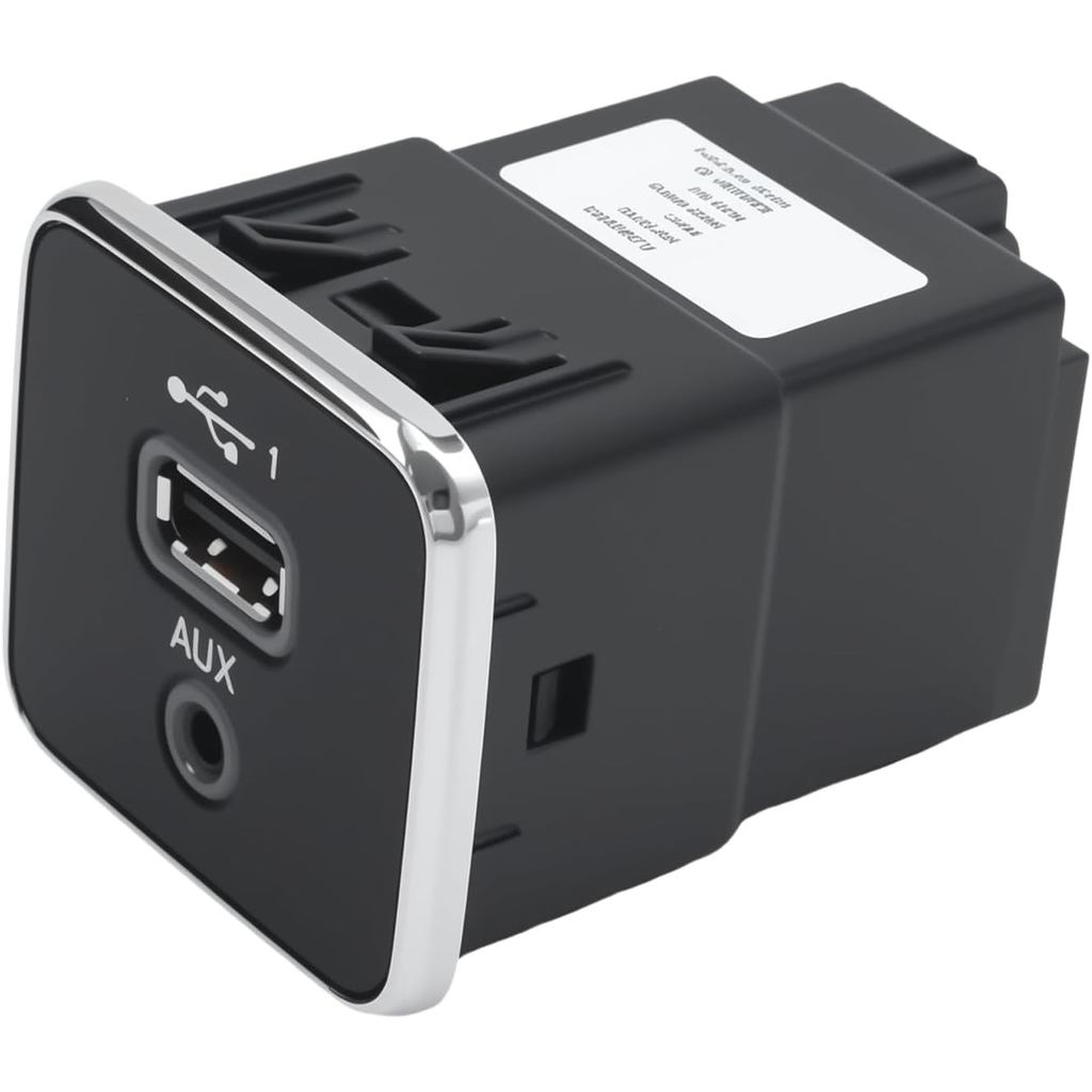 5xg28dx9ad เข็มทิศ USB AUX ชาร์จพอร์ตซ็อกเก็ต AUX/USB, สําหรับ Jeep Cherokee 2017-2021 Dodge Mopar,5