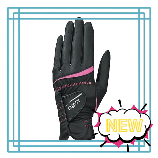 DUNLOP Golf Glove (Glove) Ladies Left Hand XXIO XXIO GGG-X022W Black 20cm Golf Glove