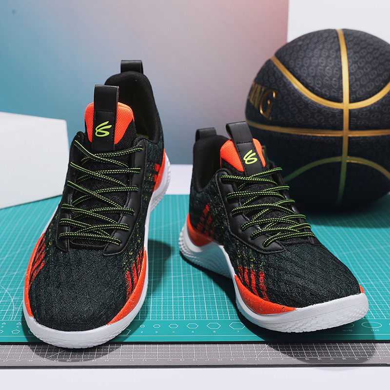 รองเท้าบาสเก็ตบอล Curry 10th Gen Low-Top สไตล์ Northern Light ออกแบบเพื่อกันกระแทกและระบายอากาศได้ดี
