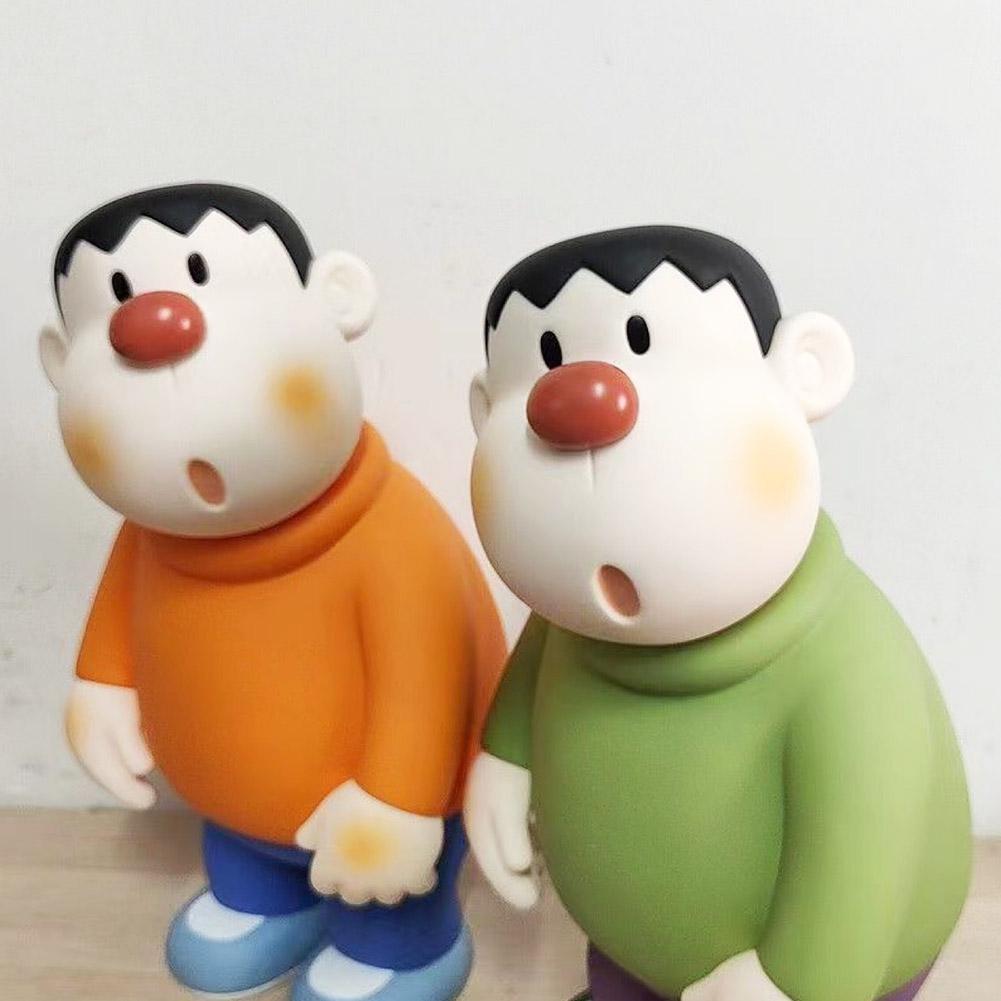 Doraemon 11 ซม.ไขมัน Tiger Big G Giant คอสเพลย์ Action Figure อะนิเมะของเล่นสําหรับเด็ก W4b3