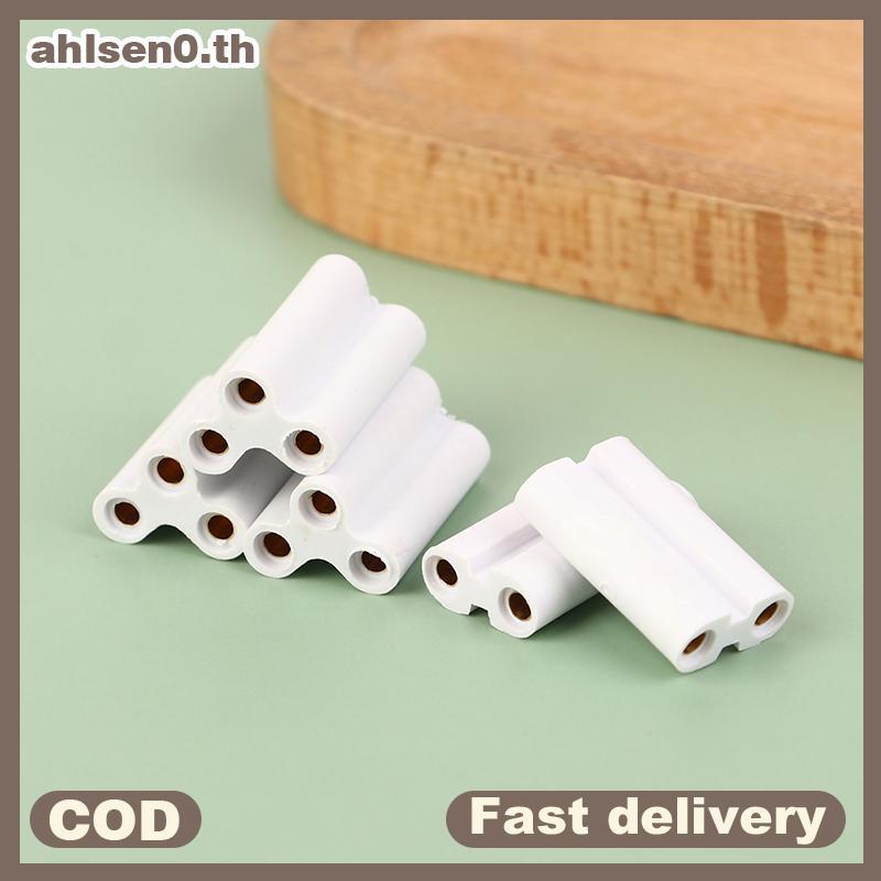 Ahlsen0 10 ชิ้นไฟ Led และตัวเชื่อมต่อเรืองแสงไม่มีรอยต่อ Joint Unit ใช้ T5 T8 หลอดโคมไฟ 2 Pins 3 Pins Connectors ข้อต่อ th