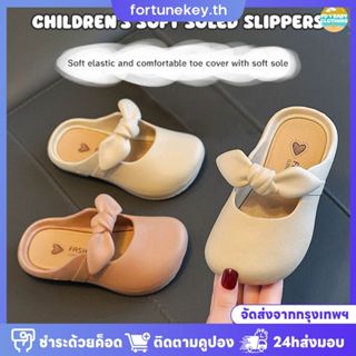 [COD] รองเท้าผ้าใบเด็กผู้หญิงน่ารักแบบปิดนิ้วเท้าสำหรับเด็กผ…
