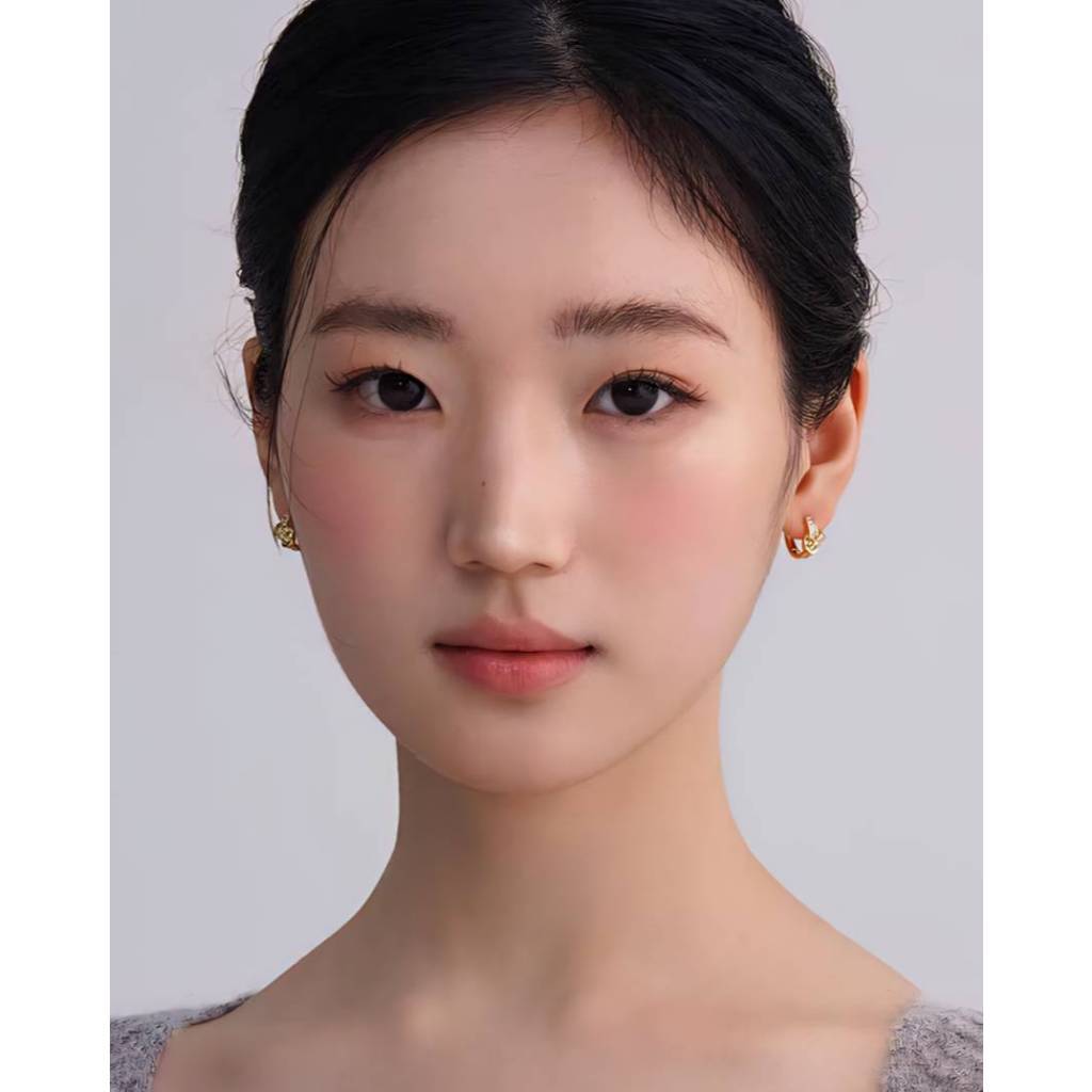 LULU Bucani 925 needle (ML-077) ต่างหู ก้านเงิน(S925) รูปที่ 3