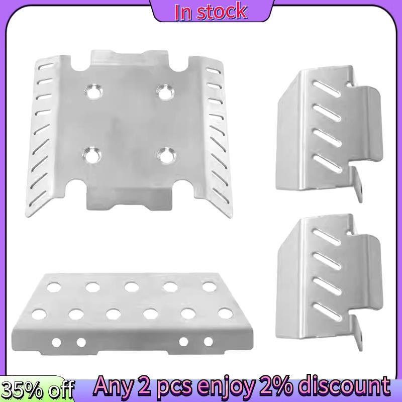 ในสต็อก-ชุดแชสซีโลหะ + ชุดฝาครอบ Axle สําหรับ 1/8 Allrock 1/8 H8h V1v2 RC รถอะไหล่